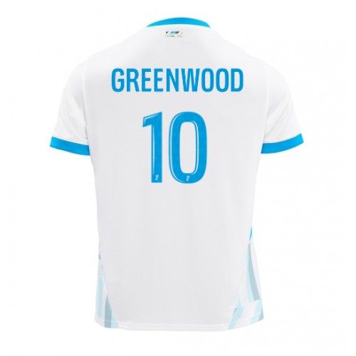 Fotbalové Dres Olympique de Marseille Mason Greenwood #10 Domácí 2024-25 Krátký Rukáv